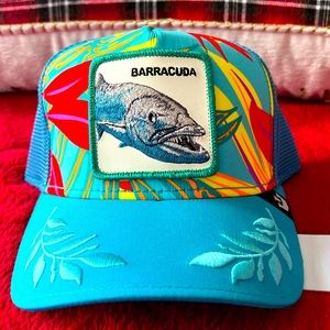 Goorin The Farm Animal Trucker Hat Ooh Barracuda Get Wet Capsule Very Rare